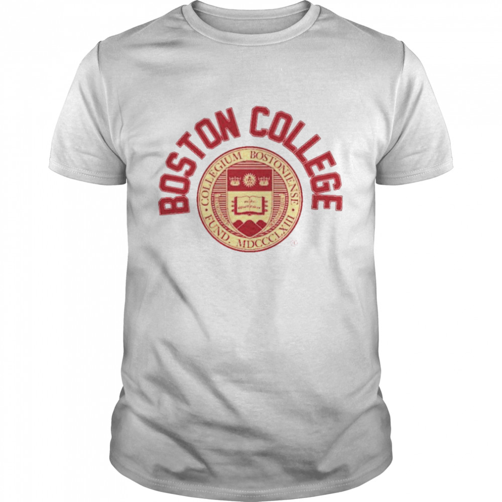 Original boston College Retro Seal shirt Classic Men's T-shirt