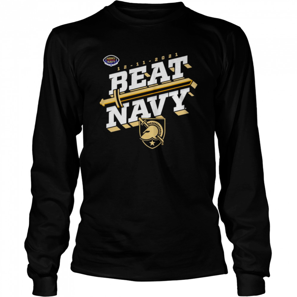 army Black Knights 2021 Beat Navy shirt Long Sleeved T-shirt