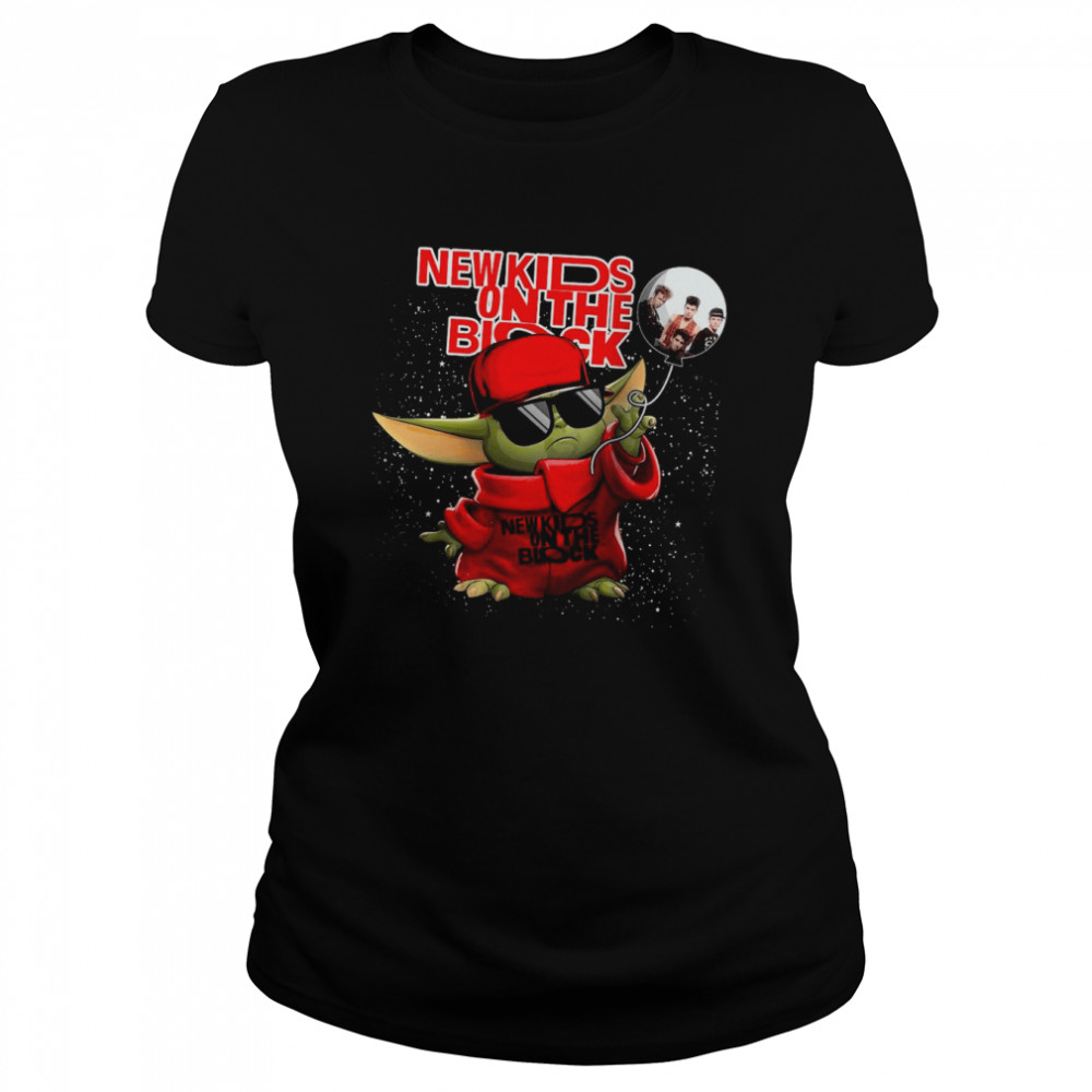 Baby Yoda New Kids On The Block Classic Women's T-shirt