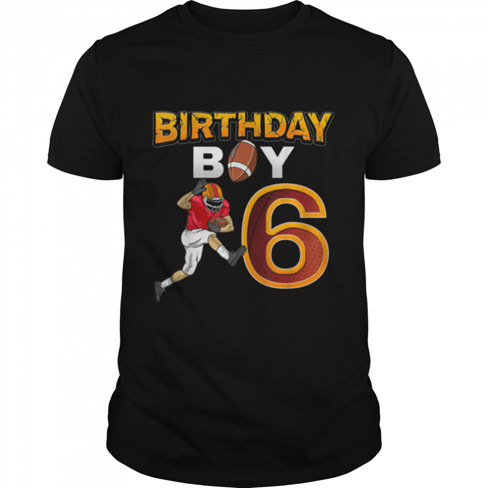 Birthday Boy 6 T- B09JX2V112 Classic Men's T-shirt