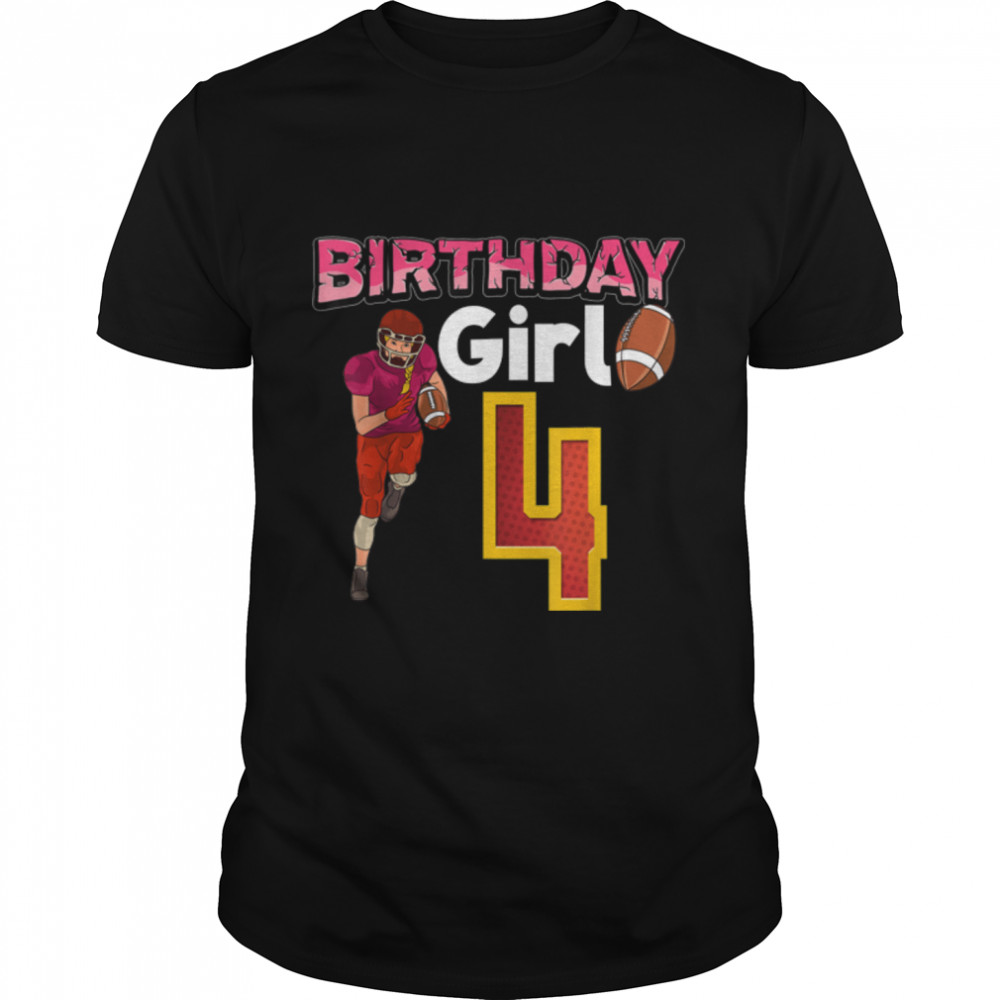 Birthday Girl 4 T- B09JXWS7TC Classic Men's T-shirt