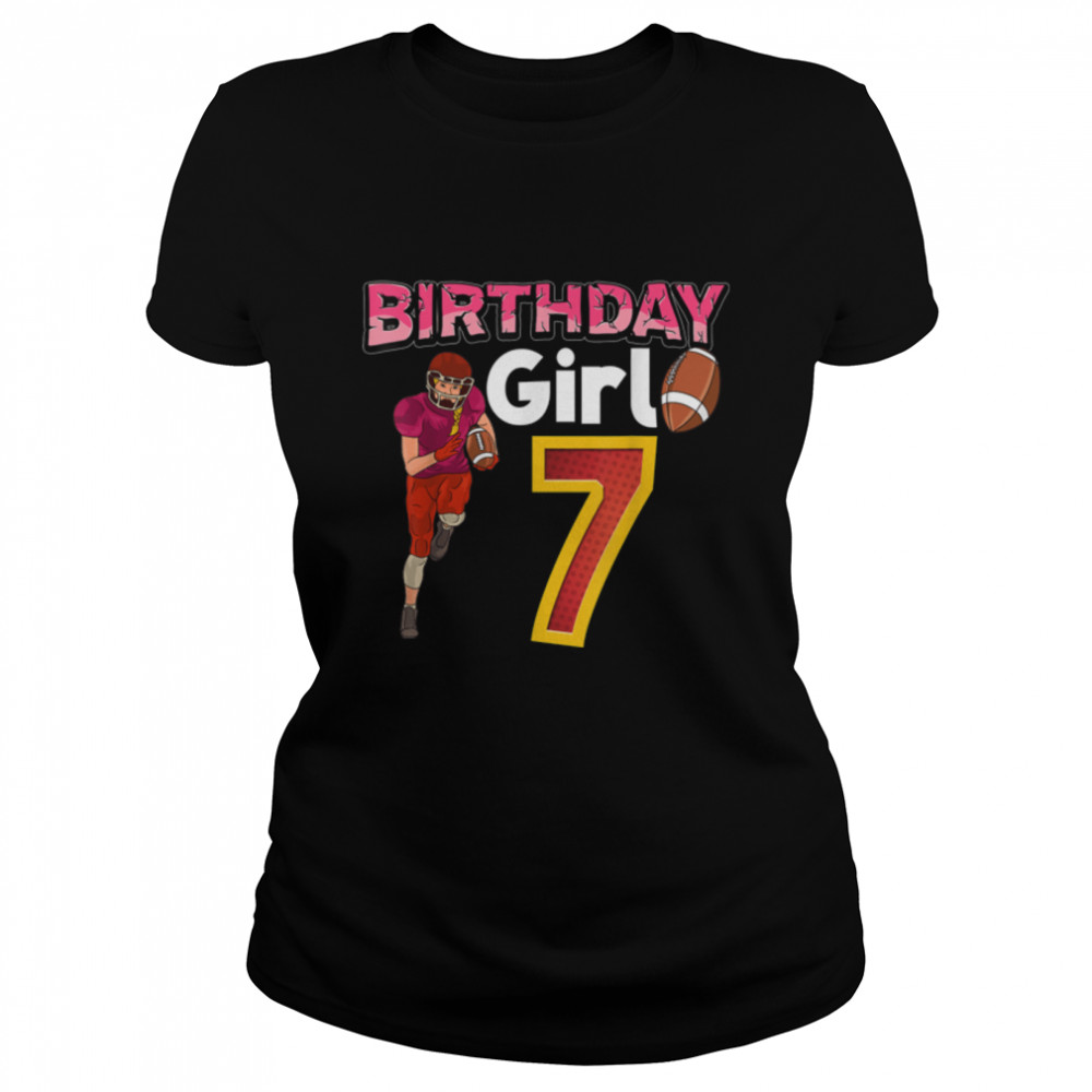 Birthday Girl 7 T- B09JXTWS6Y Classic Women's T-shirt