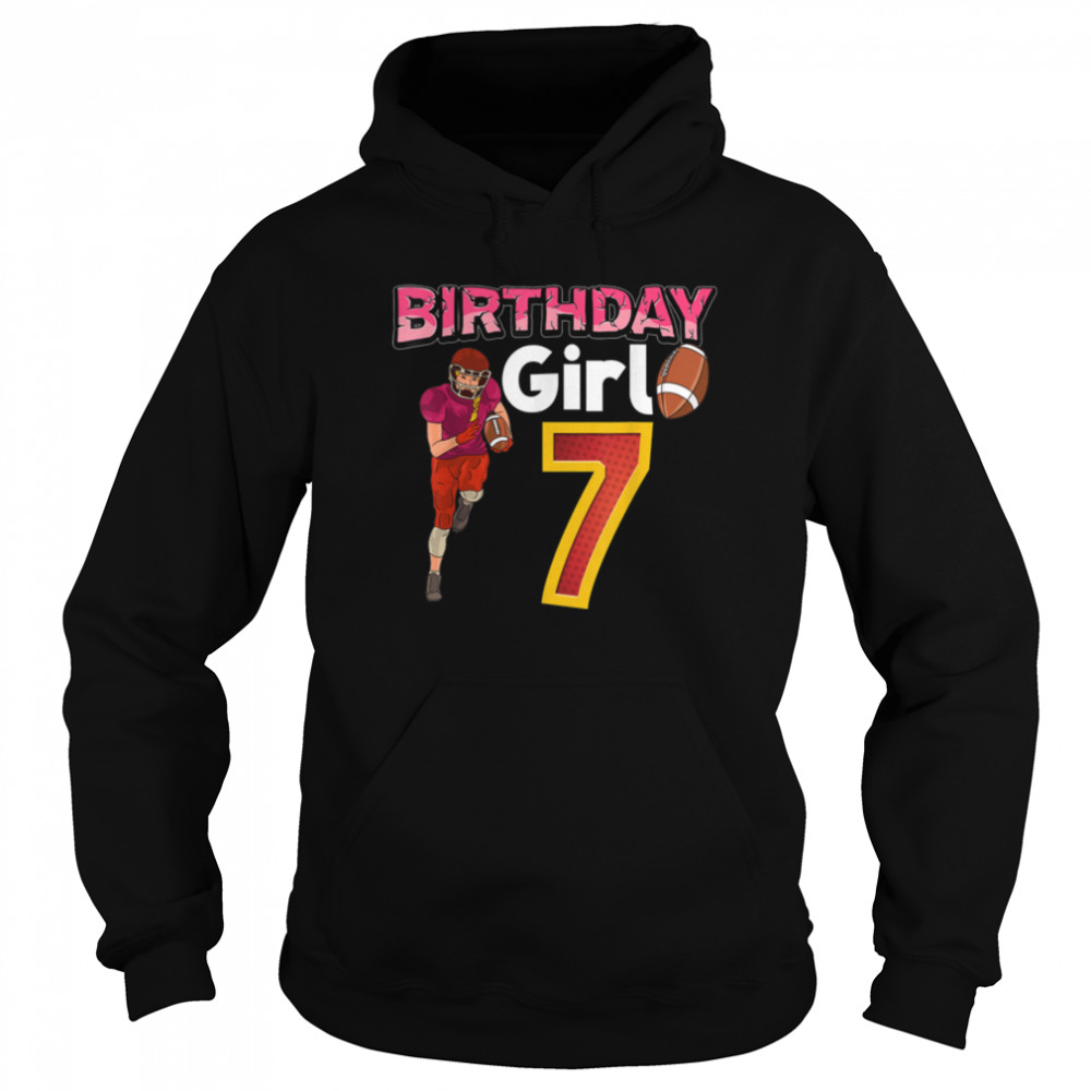 Birthday Girl 7 T- B09JXTWS6Y Unisex Hoodie