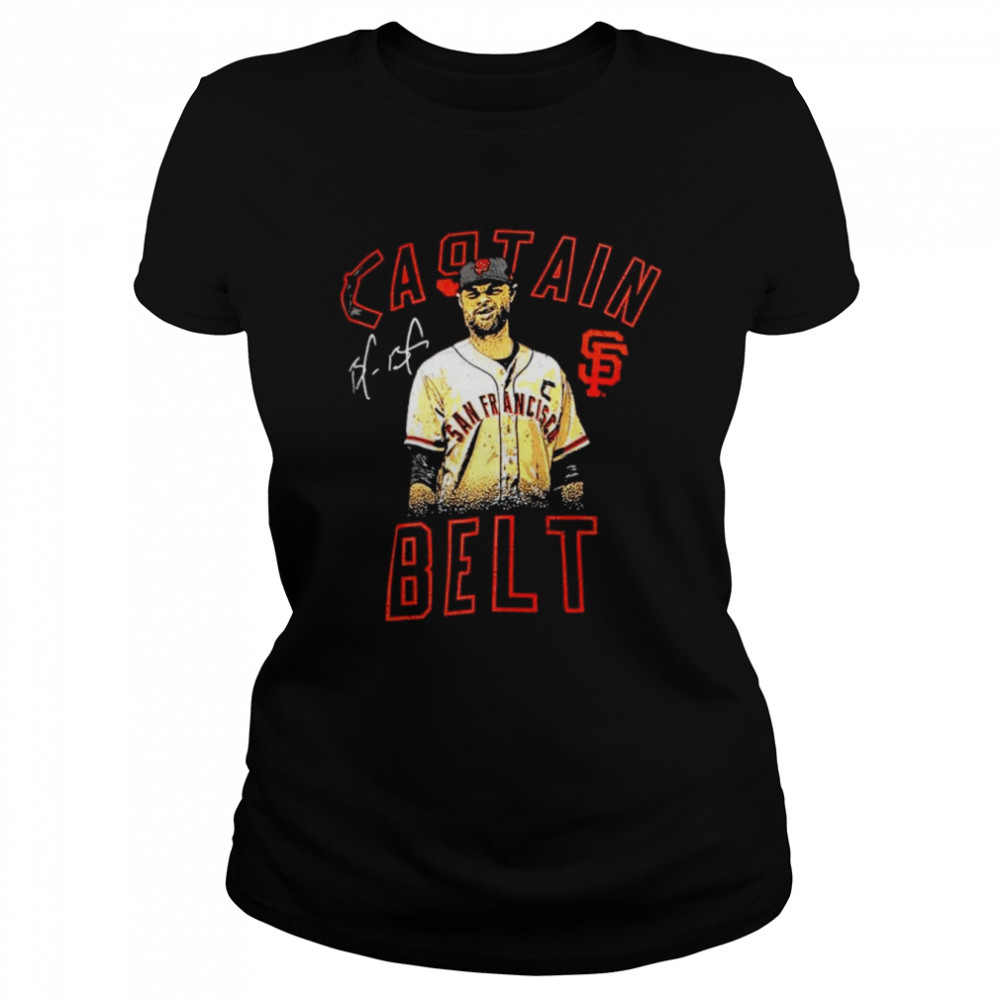 Brandon Belt San Francisco Giants signature shirt Classic Women's T-shirt