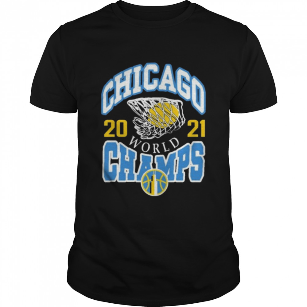 Chicago Sky World Champs 2021 Wnba Classic Men's T-shirt