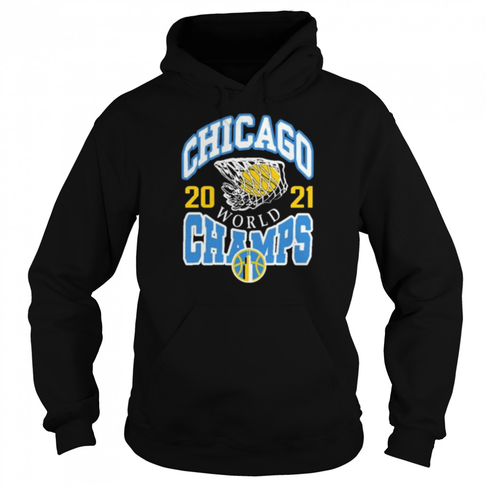 Chicago Sky World Champs 2021 Wnba Unisex Hoodie