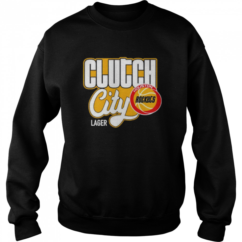 Clutch City Houston Rockets shirt Unisex Sweatshirt