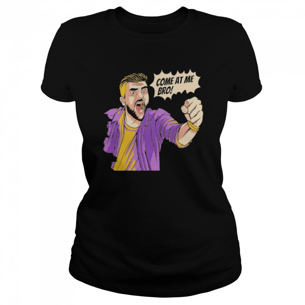 Come At Me Bro Comic T- Classic Women's T-shirt