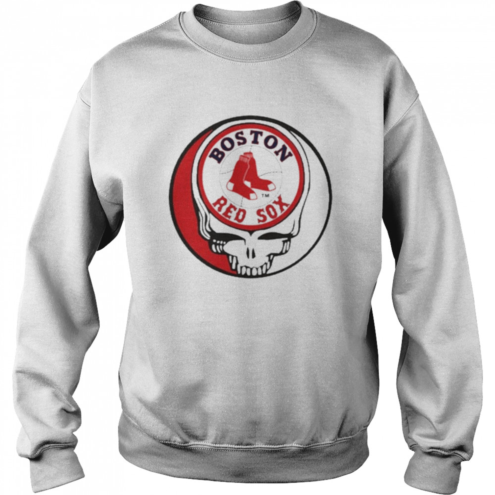 Grateful Dead Boston Red Sox Baseball Mlb Mashup Unisex Sweatshirt