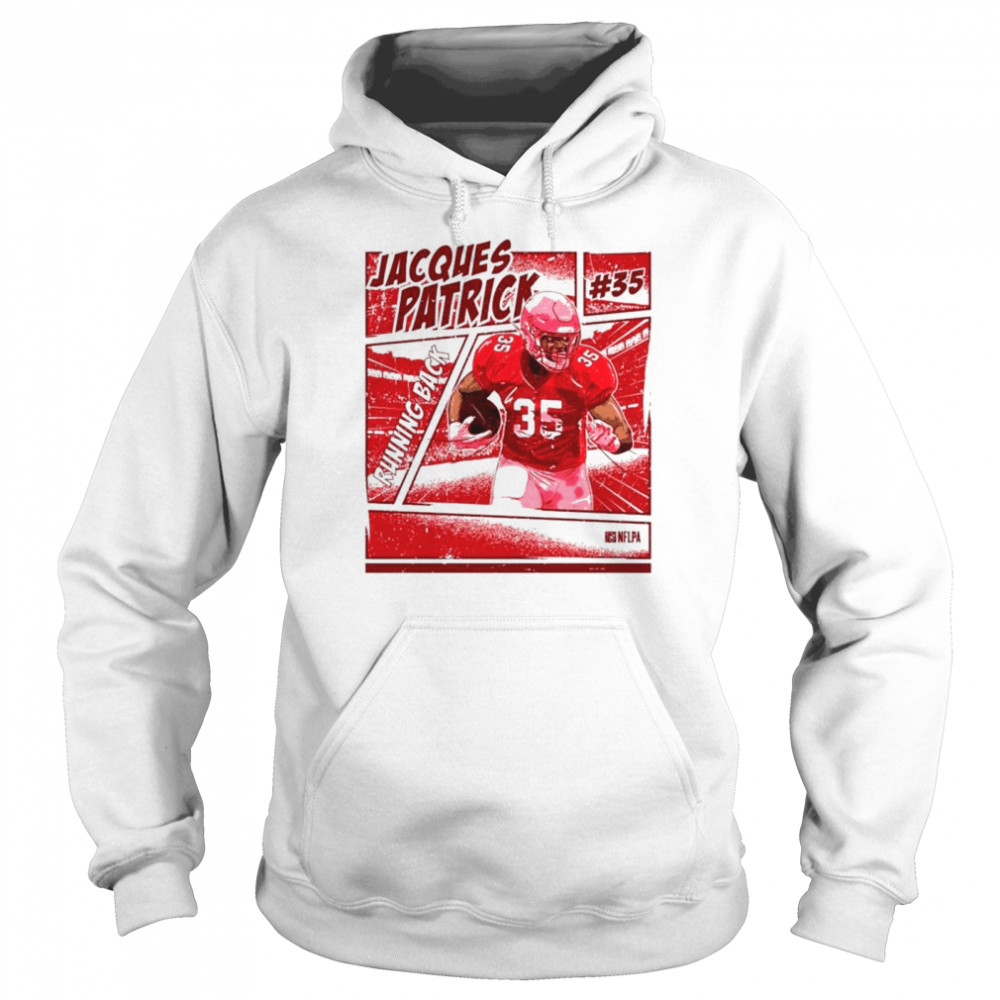 Jacques Patrick San Francisco 49ers Comic Running back shirt Unisex Hoodie