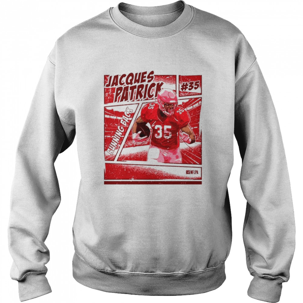 Jacques Patrick San Francisco 49ers Comic Running back shirt Unisex Sweatshirt