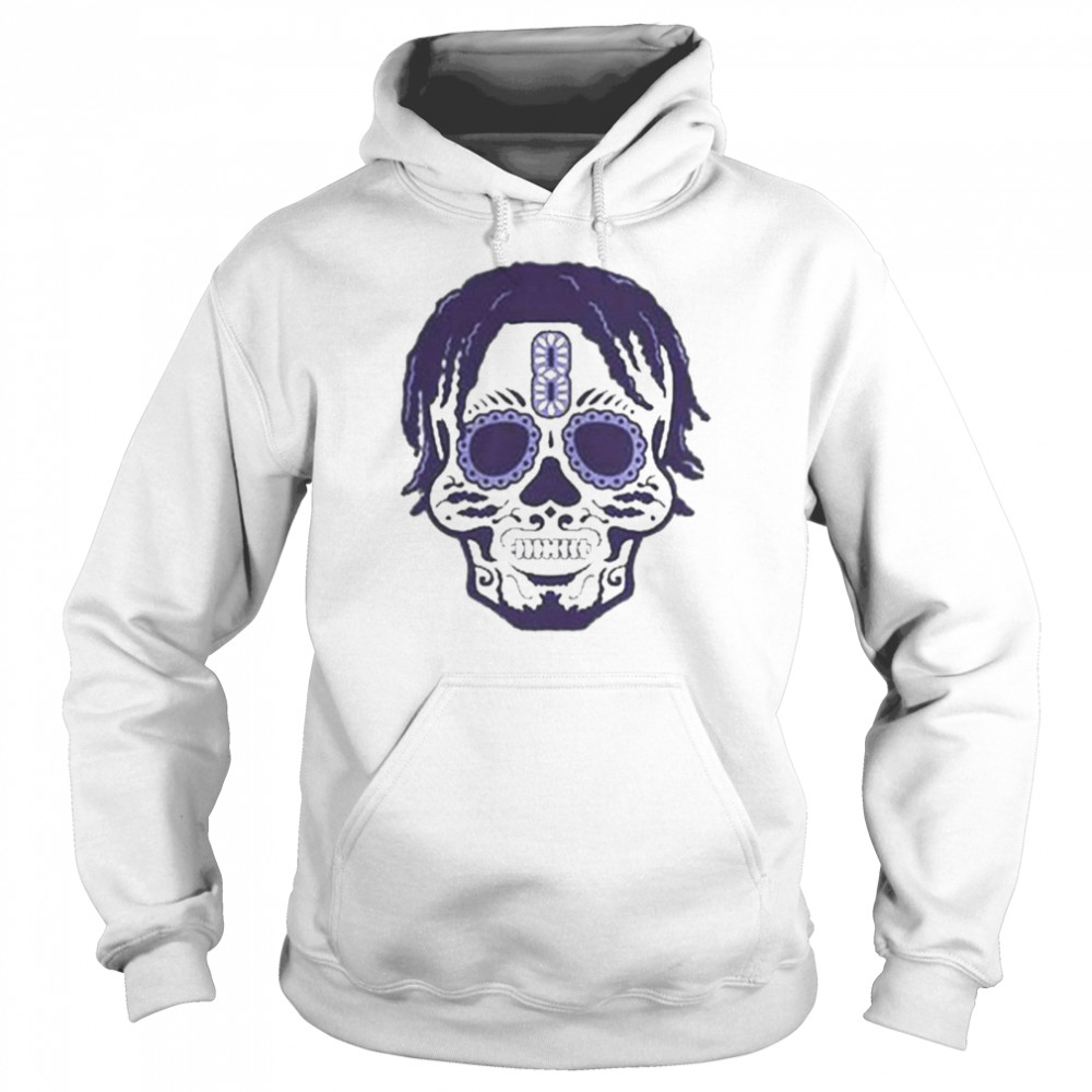 Lamar Jackson Sugar Skull Unisex Hoodie