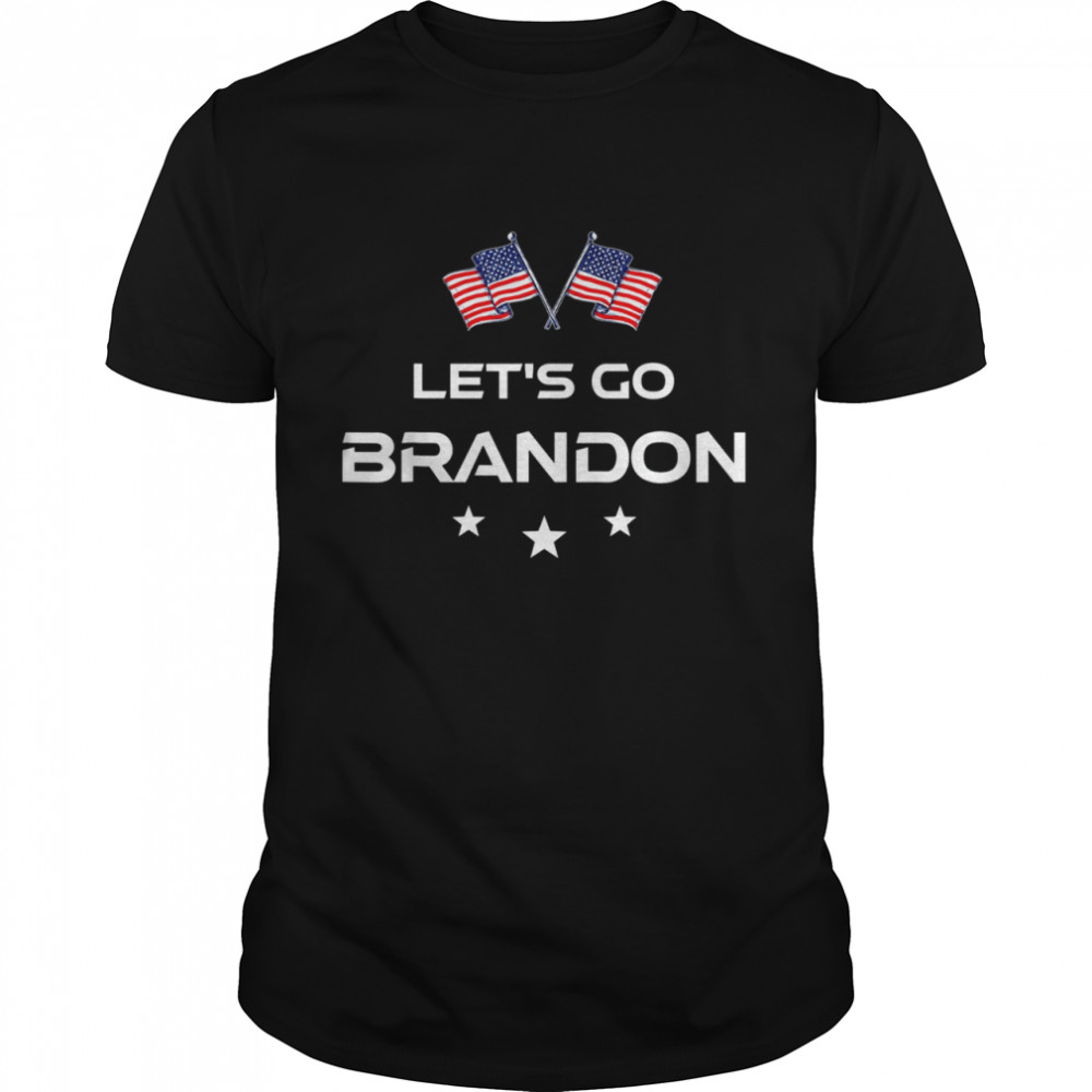 Let’s Go Brandon Conservative Vintage US Flag Shirt