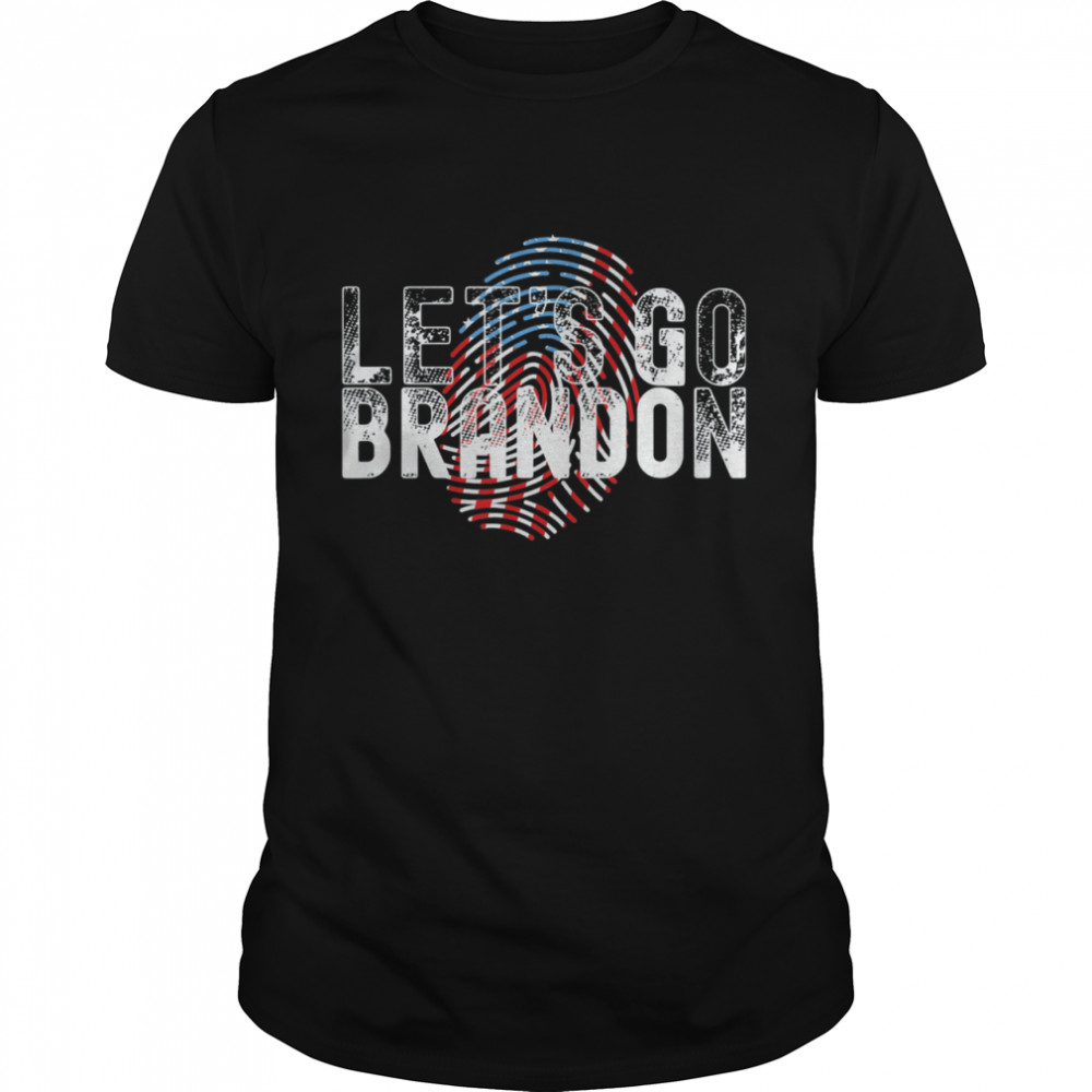 Let’s Go Brandon FJB Flag Sunglasses Shirt