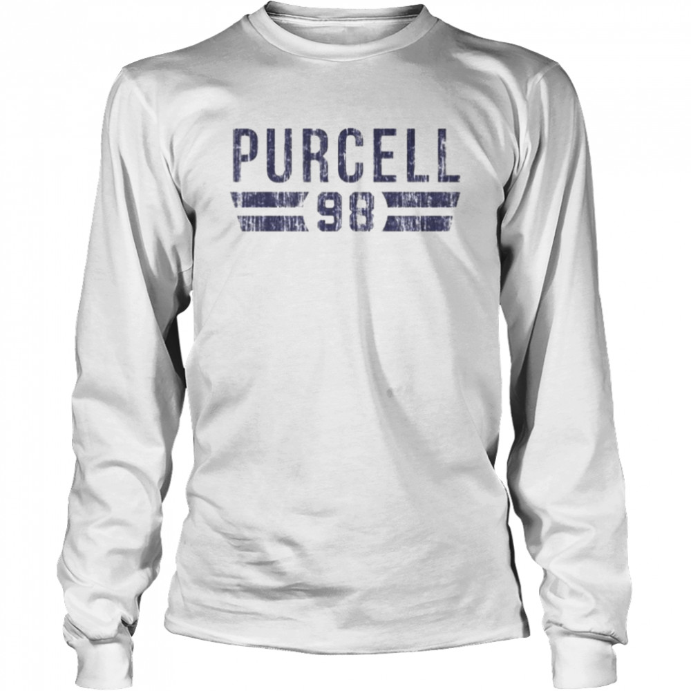 Original denver Broncos Mike Purcell #98 shirt Long Sleeved T-shirt