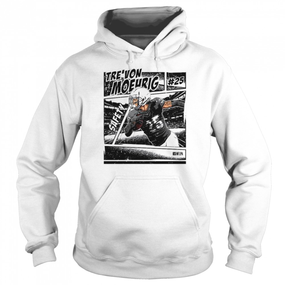 Tre’von Moehrig Las Vegas Raiders Comic Safety shirt Unisex Hoodie