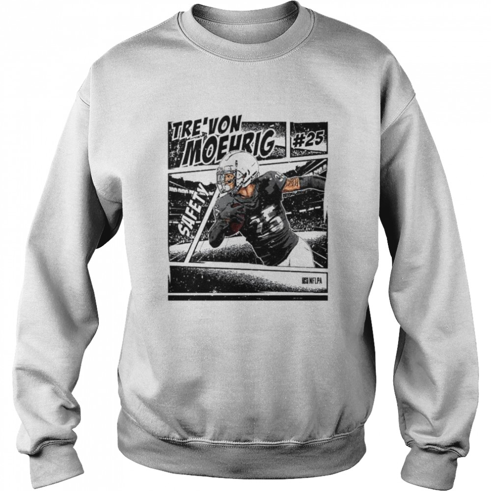 Tre’von Moehrig Las Vegas Raiders Comic Safety shirt Unisex Sweatshirt