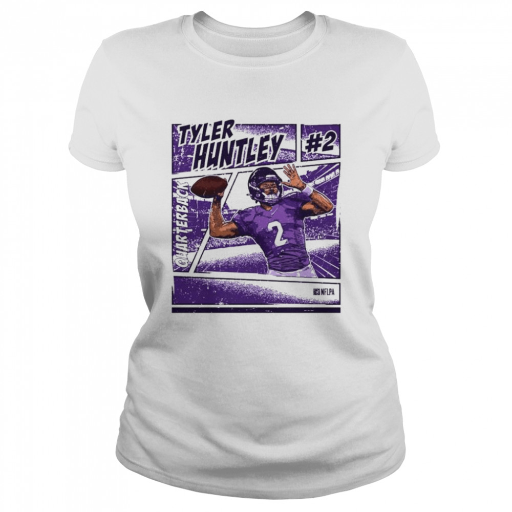 Tyler Huntley Baltimore Ravens Quarterback Comic shirt Classic Women's T-shirt