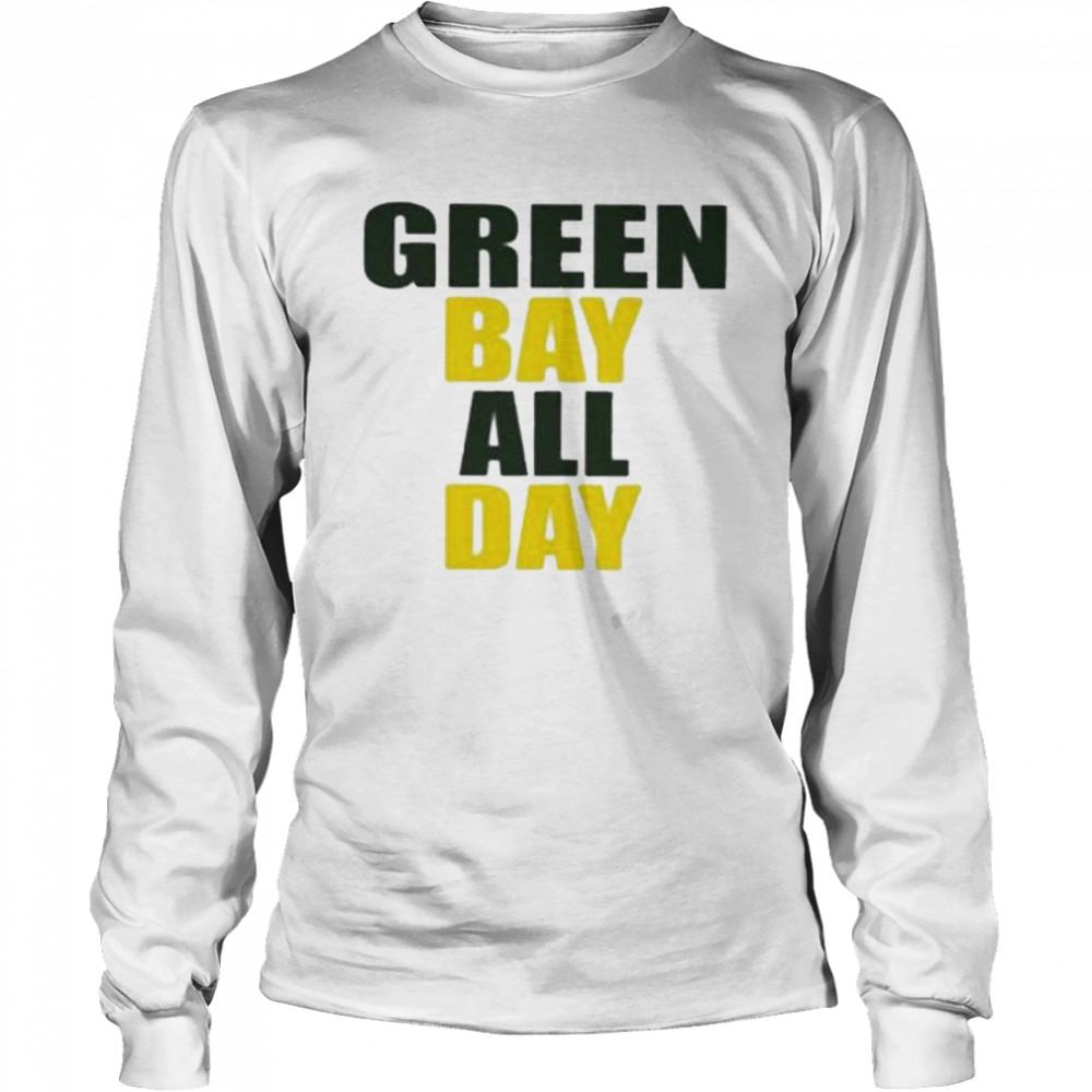 Awesome green Bay All Day Long Sleeved T-shirt