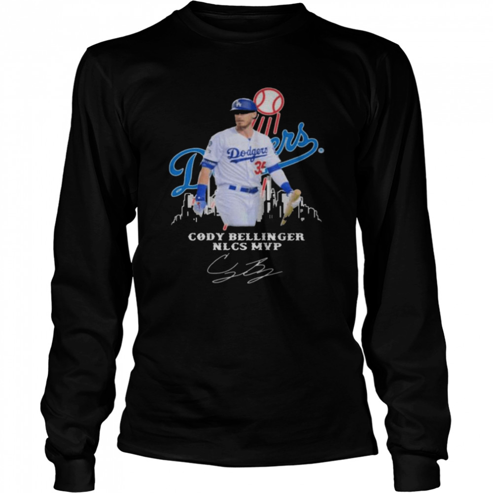 Cody Bellinger Los Angeles Dodgers MVP 2021 shirt Long Sleeved T-shirt