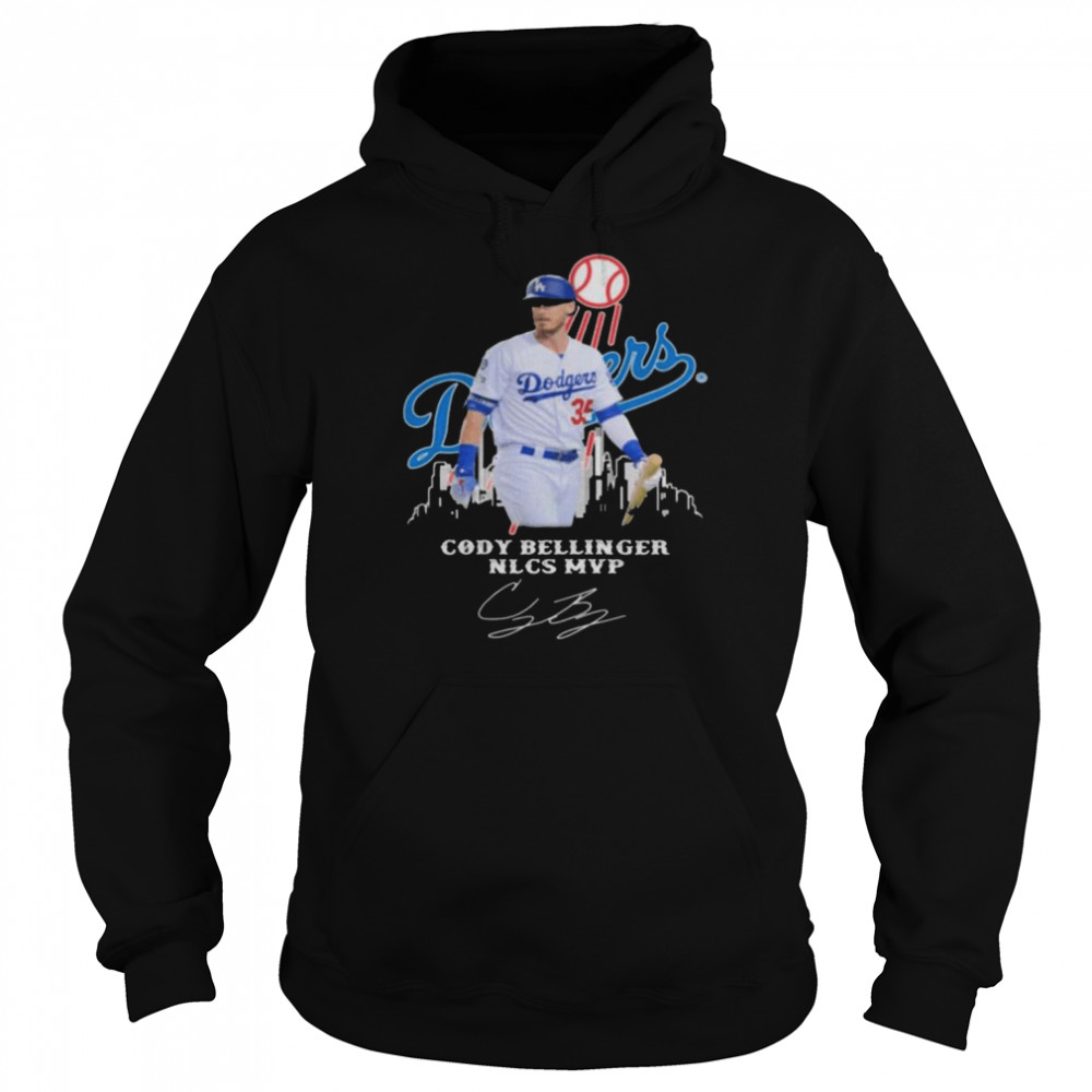 Cody Bellinger Los Angeles Dodgers MVP 2021 shirt Unisex Hoodie