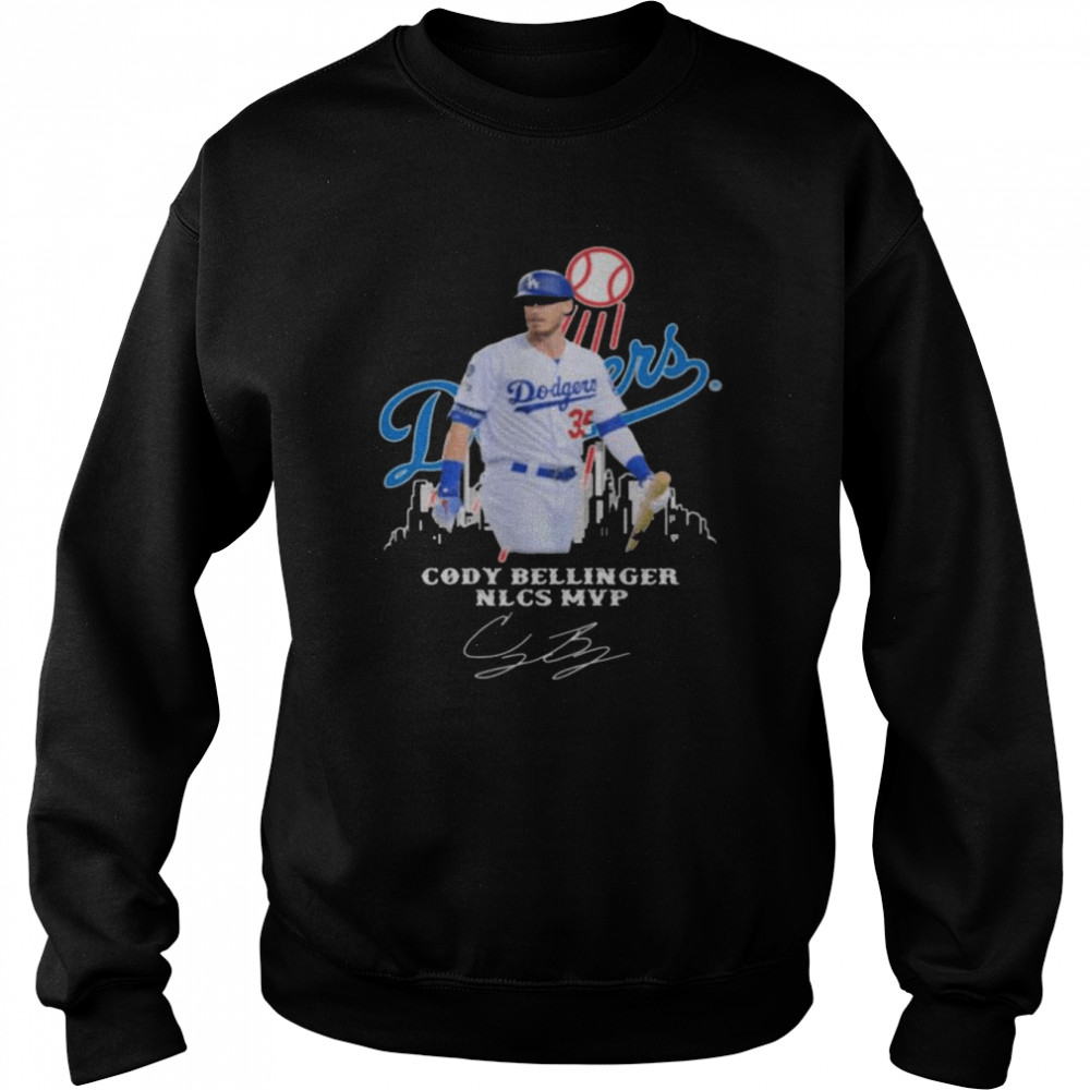 Cody Bellinger Los Angeles Dodgers MVP 2021 shirt Unisex Sweatshirt