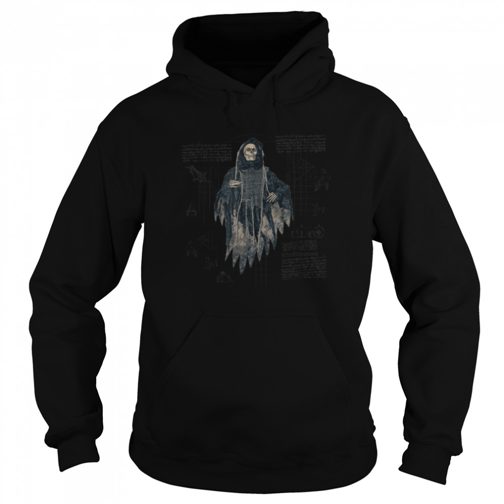 Dark Academia Creepy Ghostecore Vintage Skull Ghost Graphic T- B09JWS7BMK Unisex Hoodie