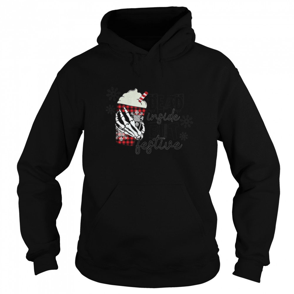 Dead Inside But Festive Christmas T- B09JZ8P1P4 Unisex Hoodie