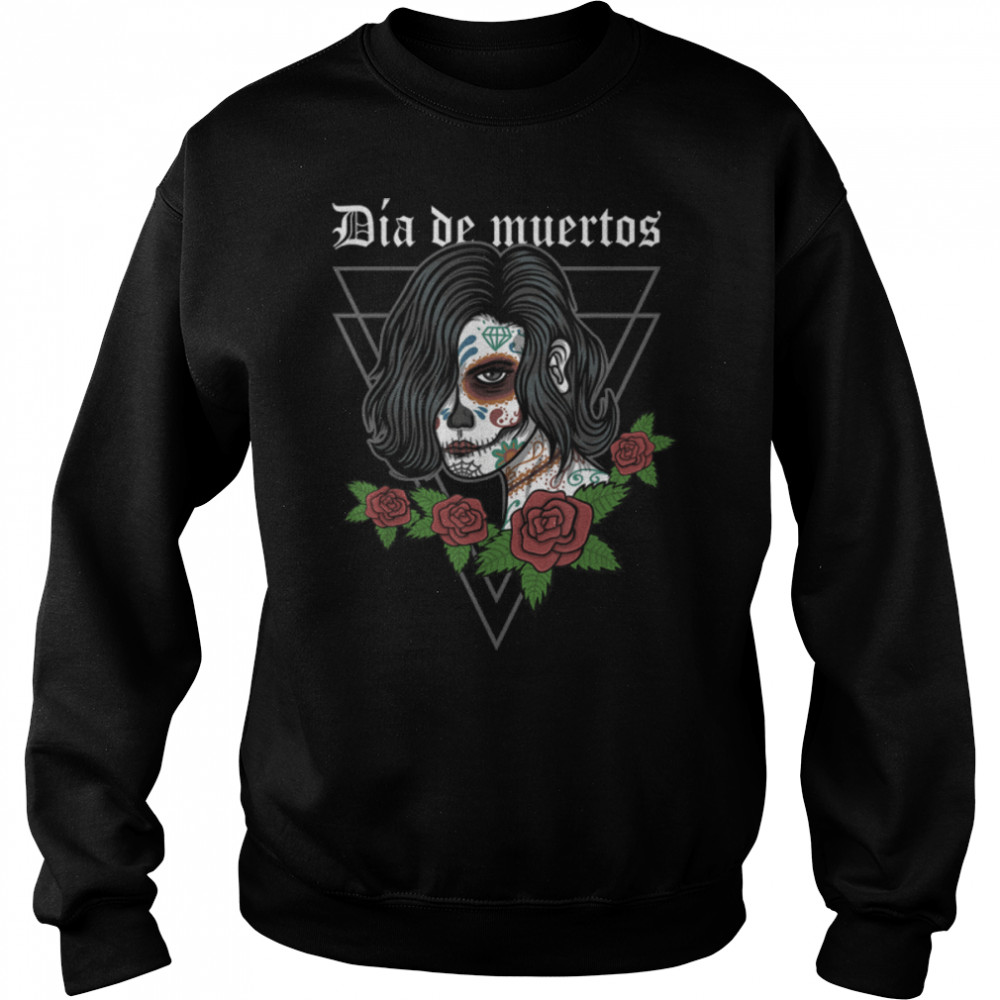 Dia De Los Muertos Sugar Skull Day of the Dead Mexican T- B09K3VRQ7P Unisex Sweatshirt