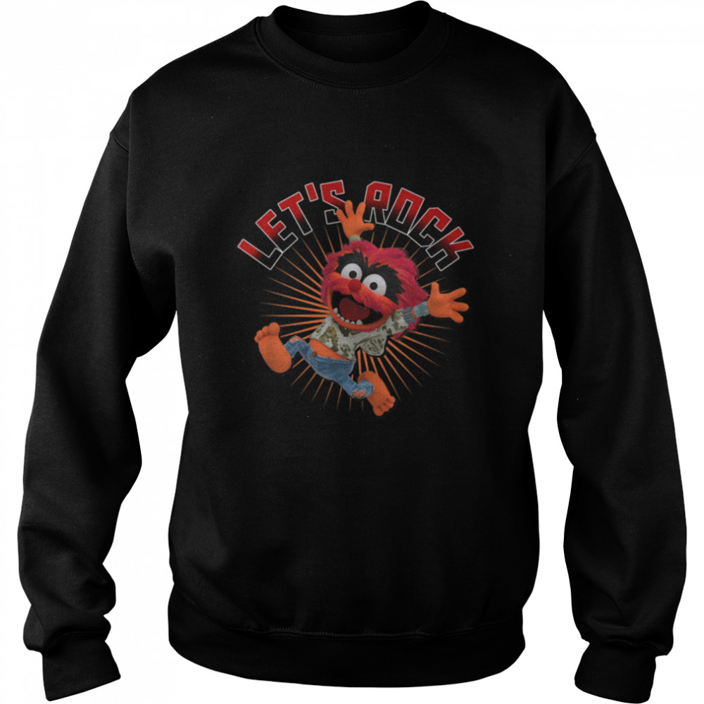 Disney Let's Rock Muppet Babies Animal T- B07JL8SGY7 Unisex Sweatshirt