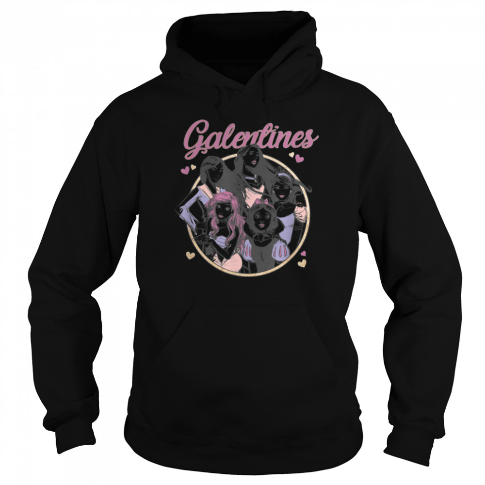 Disney Princesses Group Shot Galentine's Day T- B09K3NNT9G Unisex Hoodie