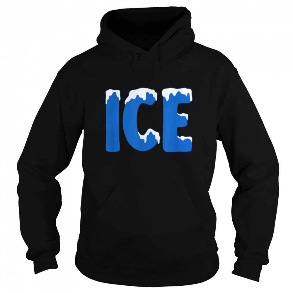 Funny Family Halloween Costume Ice and Baby T- B09JXWQRJJ Unisex Hoodie