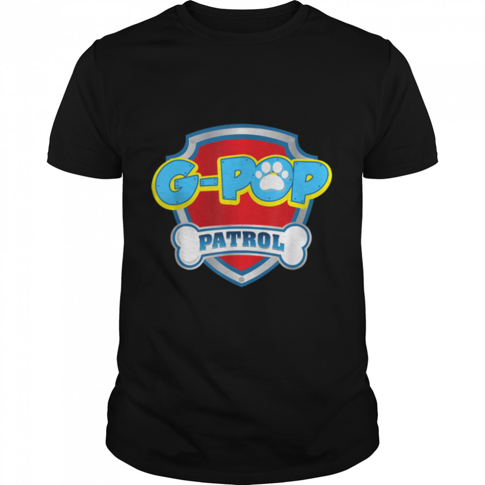 Funny G Pop Patrol - Dog Mom, Dad For Men Women T- B09JWC15BS Classic Men's T-shirt