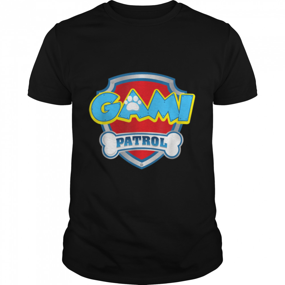 Funny Gami Patrol - Dog Mom, Dad For Men Women T- B09JWD7F6B Classic Men's T-shirt