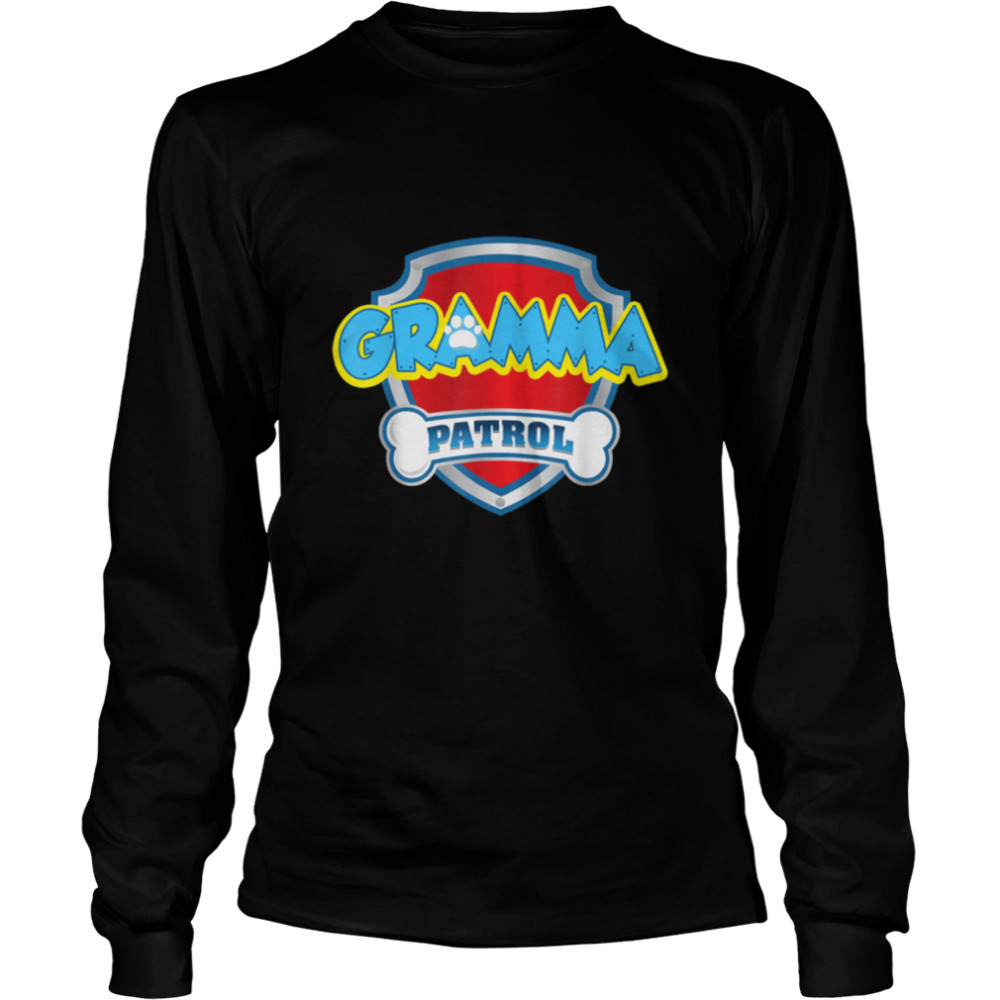 Funny Gramma Patrol - Dog Mom, Dad For Men Women T- B09JWBN8SH Long Sleeved T-shirt