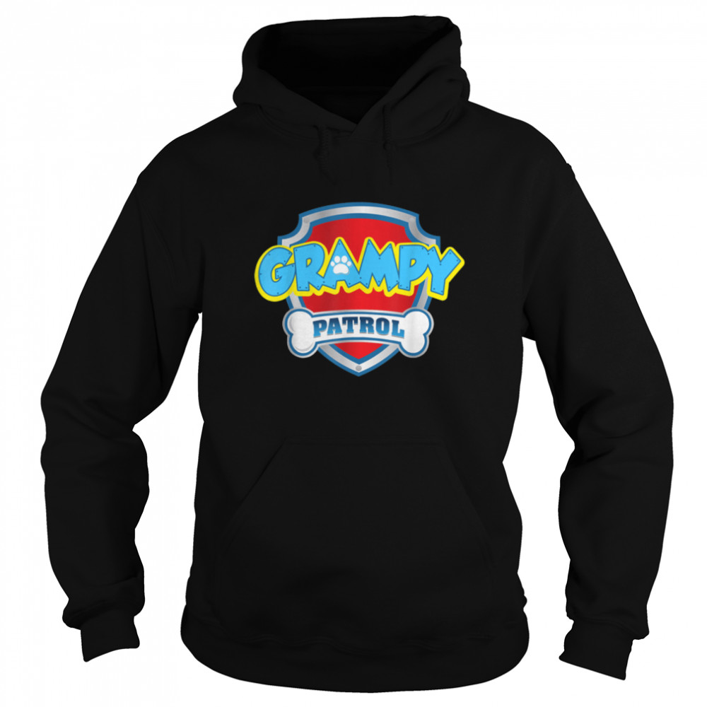 Funny Grampy Patrol - Dog Mom, Dad For Men Women T- B09JW9F8NM Unisex Hoodie