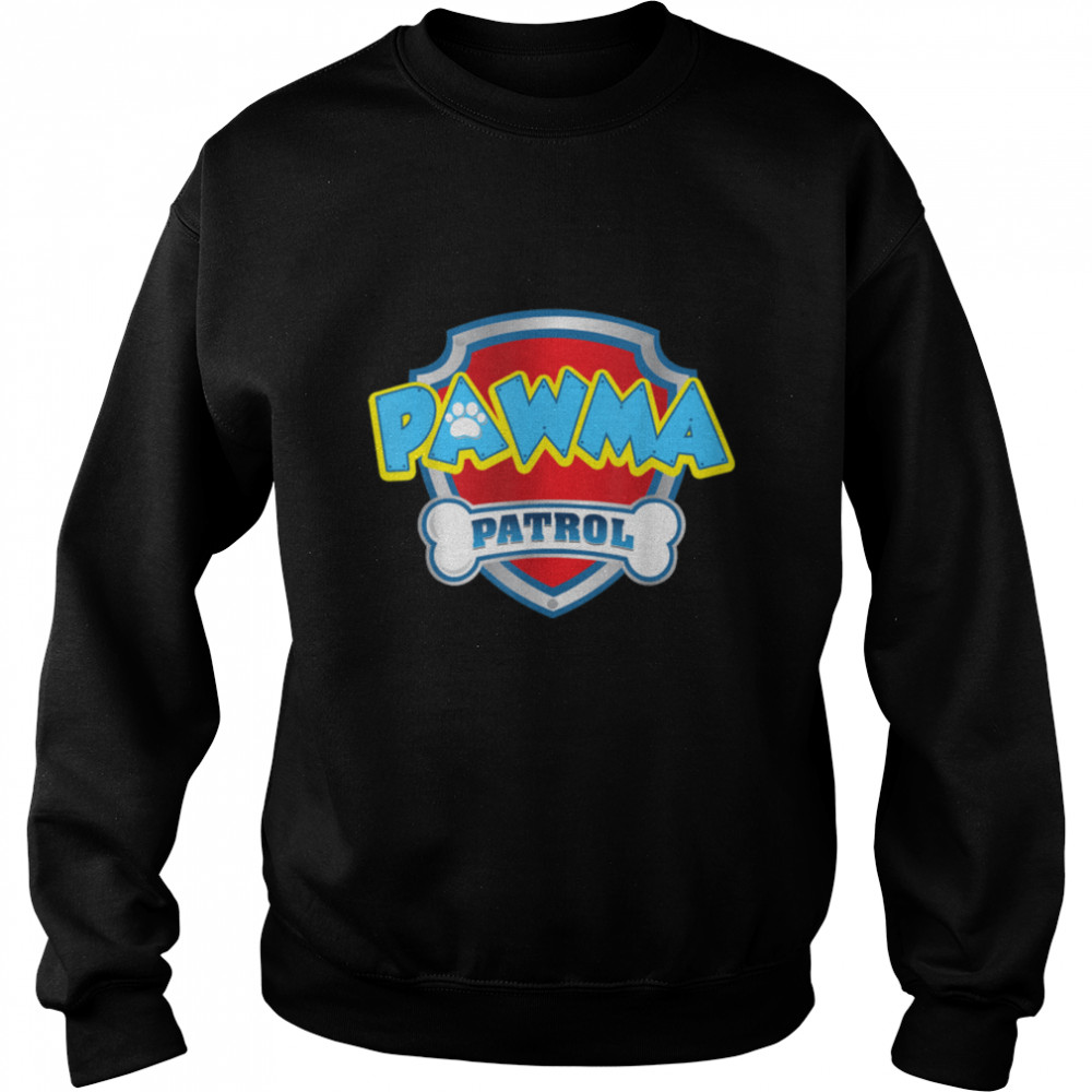 Funny PawMa Patrol - Dog Mom, Dad For Men Women T- B09JSJDWYV Unisex Sweatshirt