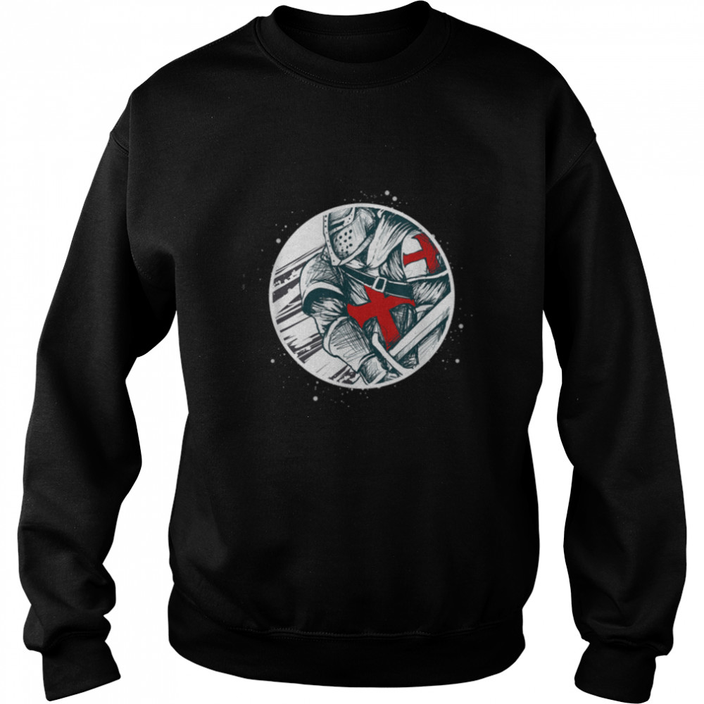 Knights Templar Catholic Crusader Gift T- B09K2WY6H6 Unisex Sweatshirt