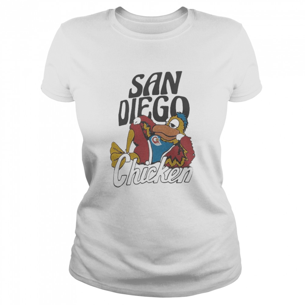 San Diego Padres chicken homage hyper shirt Classic Women's T-shirt