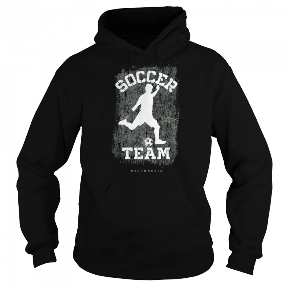 Soccer Micronesia Flag Football Team Soccer Player T- B09JPDPRN4 Unisex Hoodie