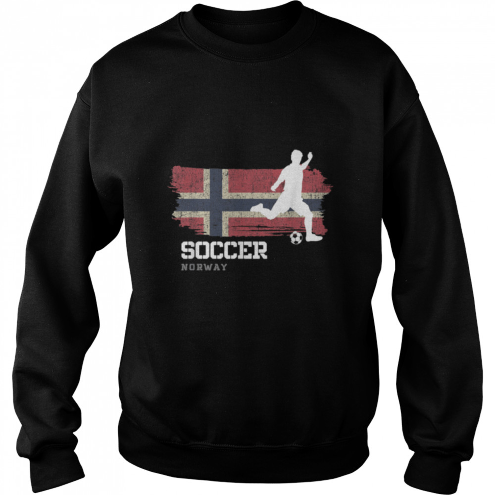 Soccer Norway Flag Football Team Soccer Player T- B09JPFTMJR Unisex Sweatshirt