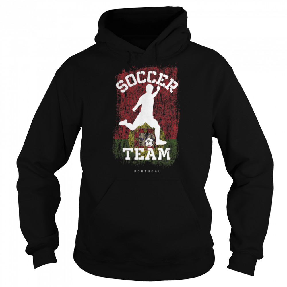 Soccer Portugal Flag Football Team Soccer Player T- B09JPFPBYK Unisex Hoodie