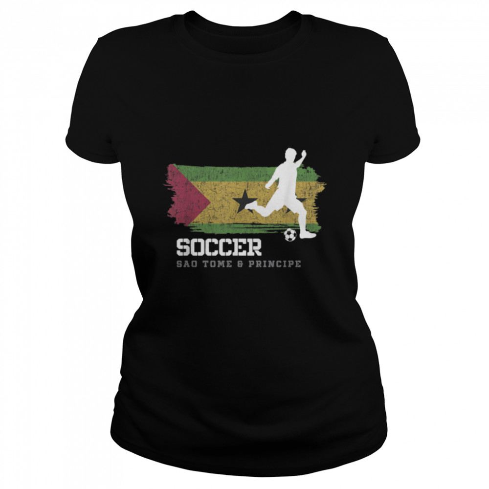 Soccer San Marino Flag Football Team Soccer Player T- B09K21B9ND Classic Women's T-shirt