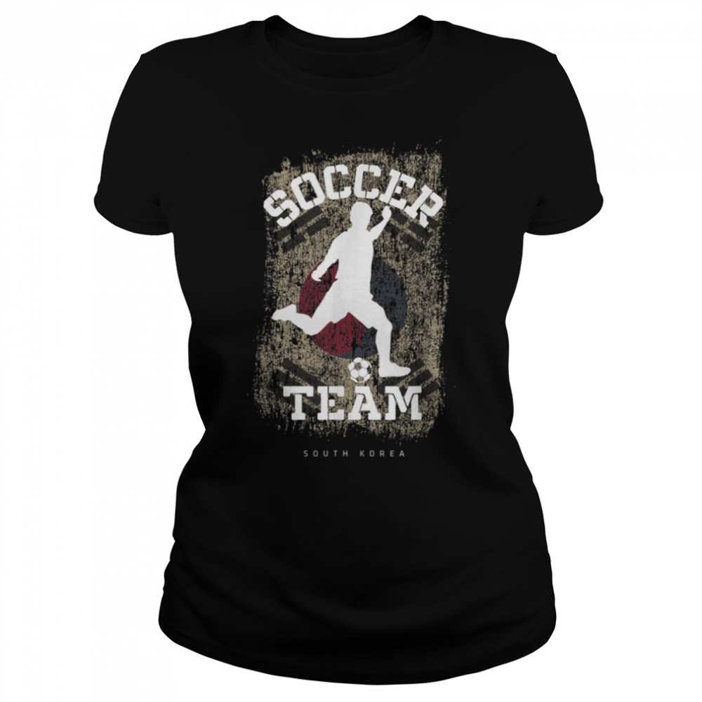 Soccer South Africa Flag Football Team Soccer Player T- B09JPCZ73D Classic Women's T-shirt