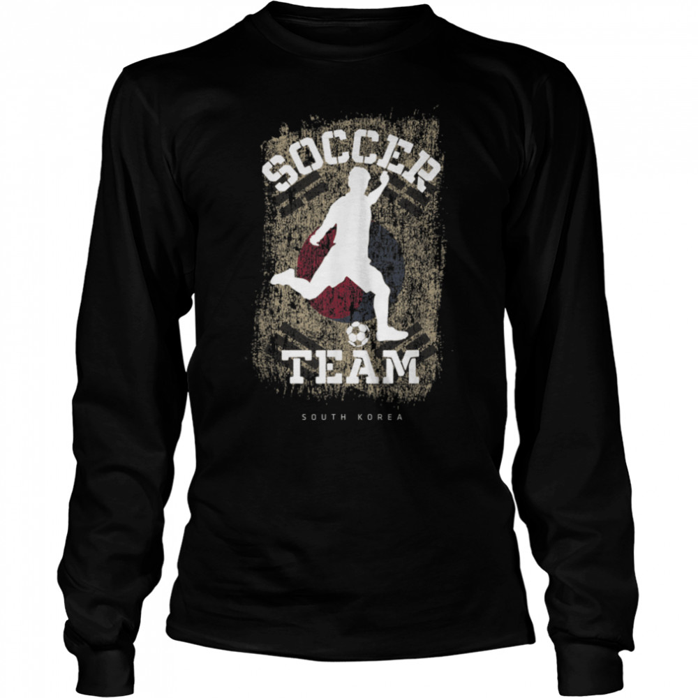 Soccer South Africa Flag Football Team Soccer Player T- B09JPCZ73D Long Sleeved T-shirt