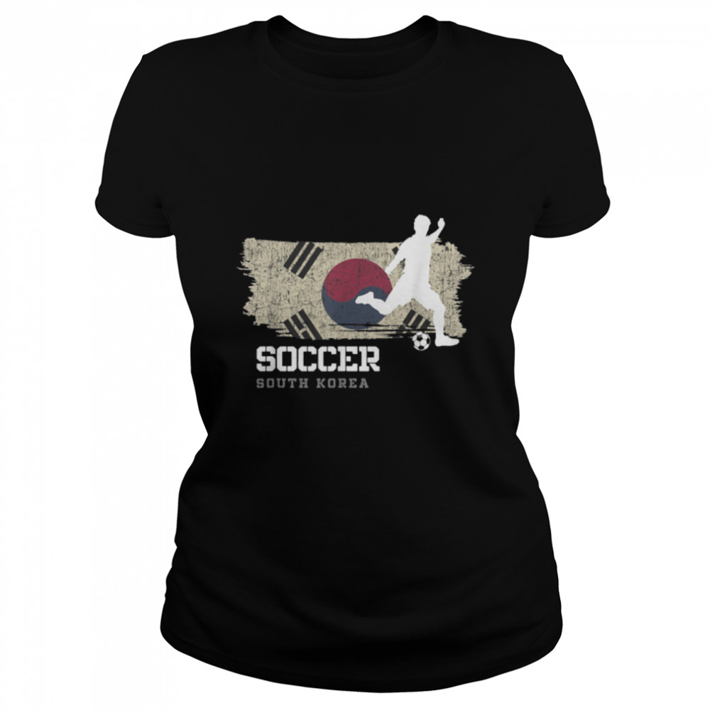 Soccer South Africa Flag Football Team Soccer Player T- B09K116LRL Classic Women's T-shirt