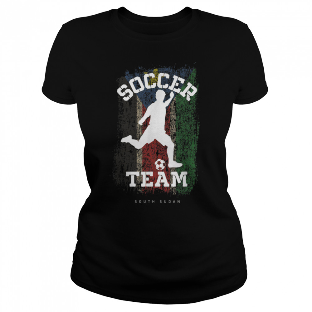 Soccer South Korea Flag Football Team Soccer Player T- B09JPFX841 Classic Women's T-shirt