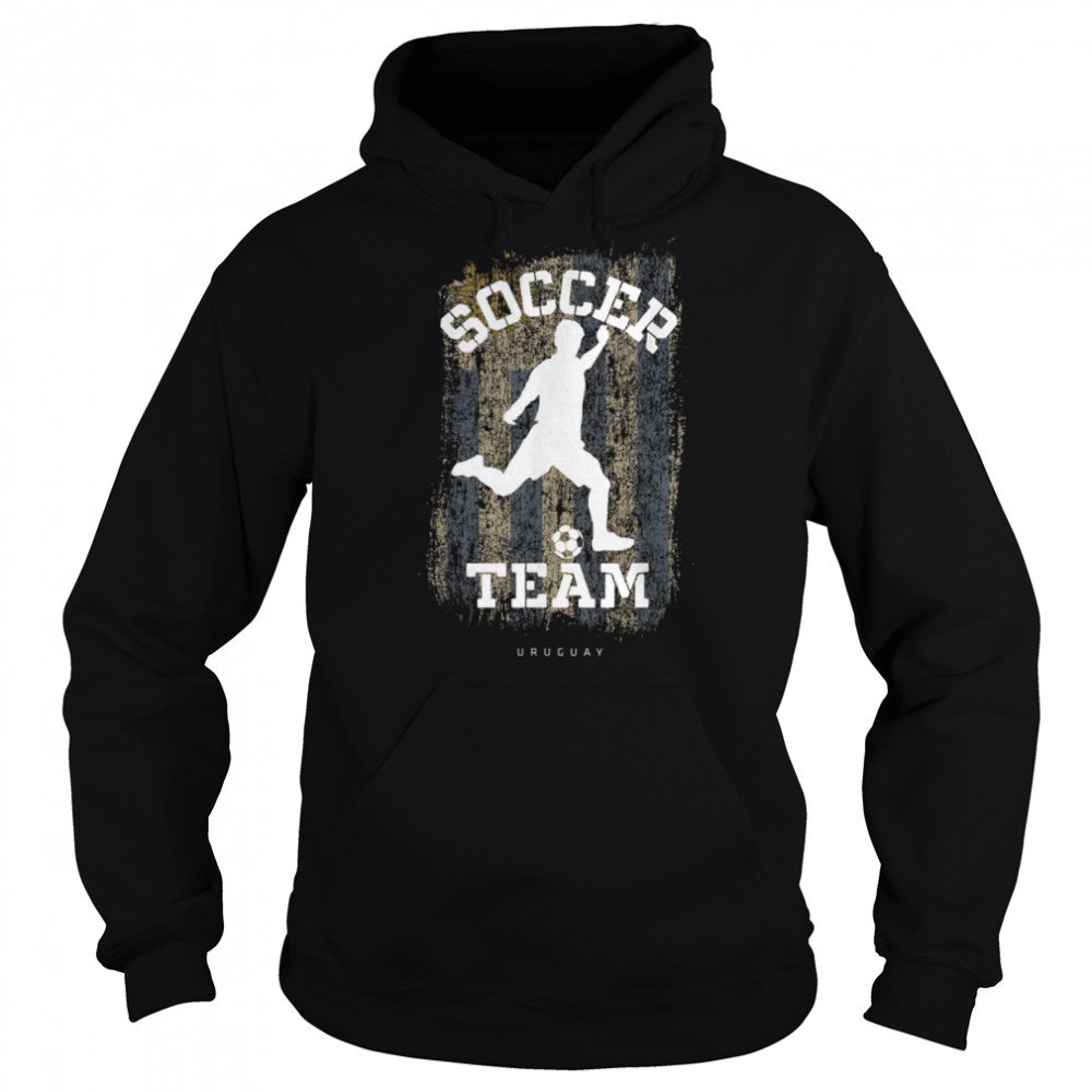 Soccer Uruguay Flag Football Team Soccer Player T- B09JPDSNSH Unisex Hoodie