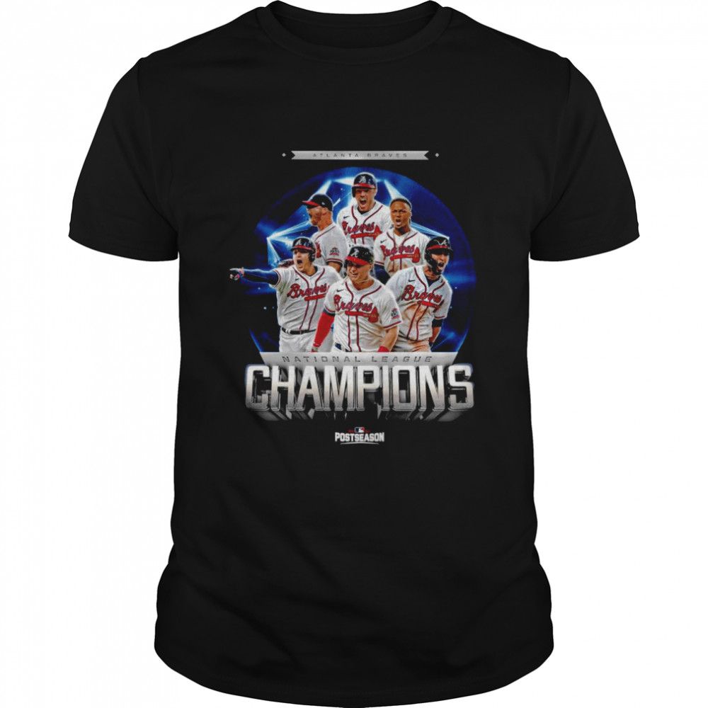 Atlanta Braves Baseball Teams World Series 2021 National League Champions  Classic Men's T-shirt