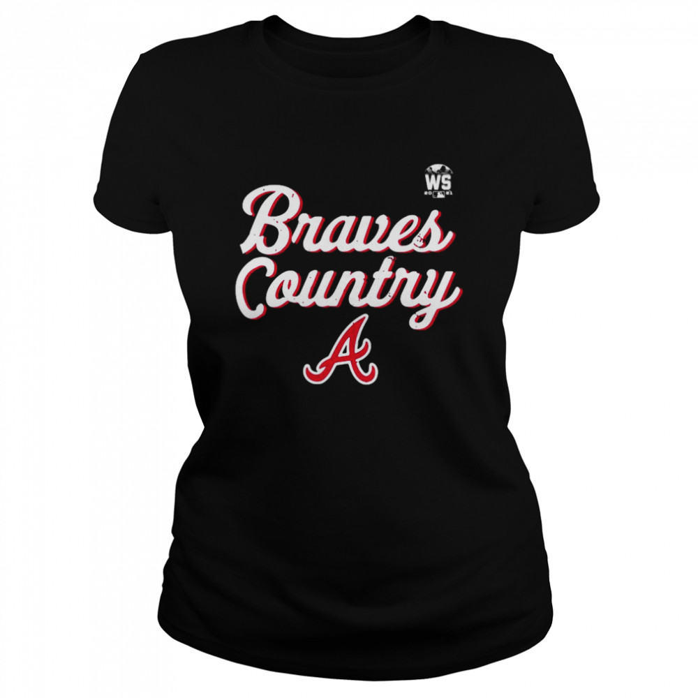 Atlanta Braves World Series 2021 Braves Country Classic Women's T-shirt